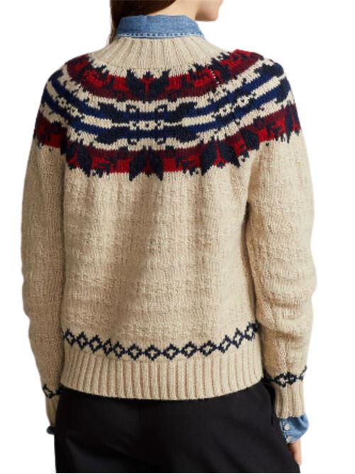 Maglione Donna multicolore con colletto alto POLO RALPH LAUREN | 211916171001